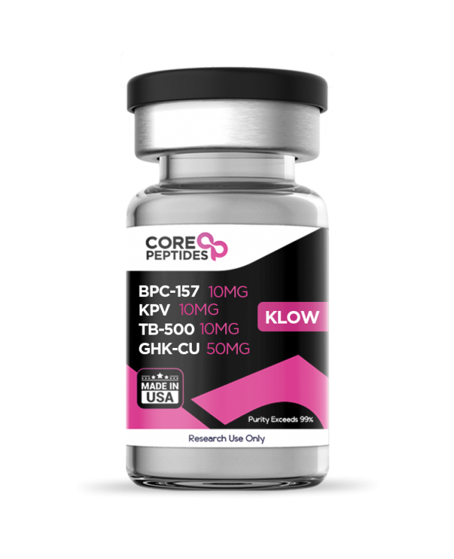 KLOW (BPC-157, KPV, TB-500, GHK-Cu) Blend - 80MG